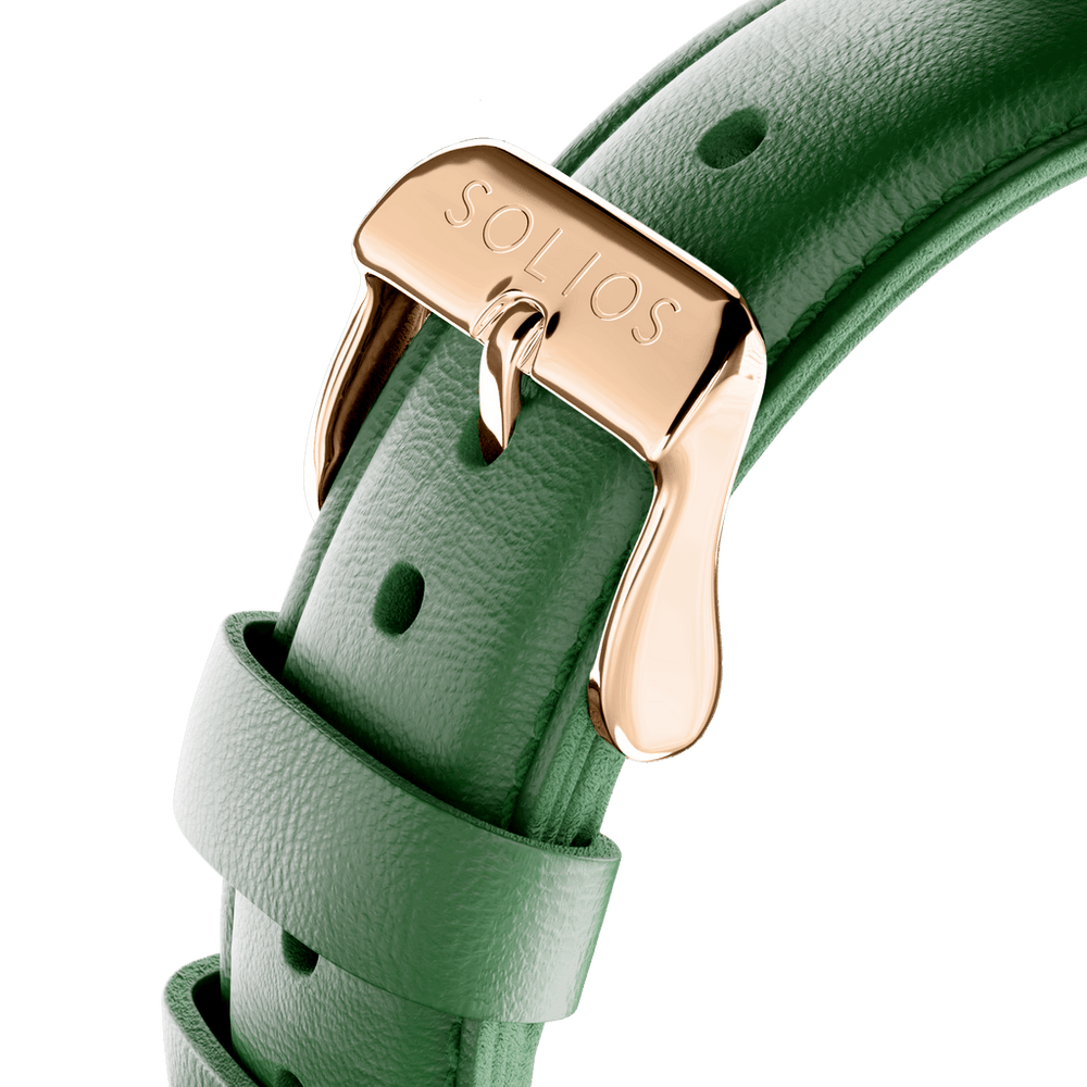 Green Eco Vegan Leather Strap